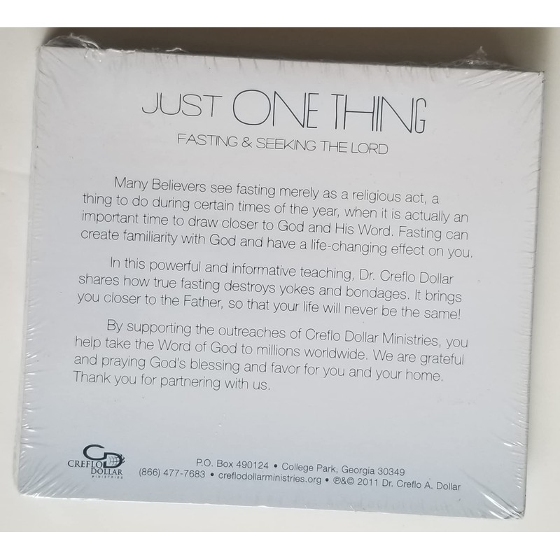 JUST ONE THING; 2 DVDS