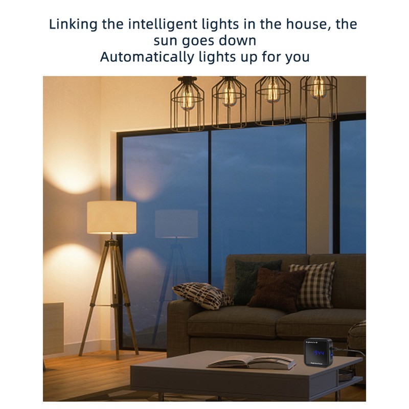 Tuya ZigBee Intelligent Light Detector Temperature & Humidity Sensor with
