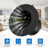 Hon&Guan 3 in Soffit Exhaust Vent, 3‘’ Round Air Vent