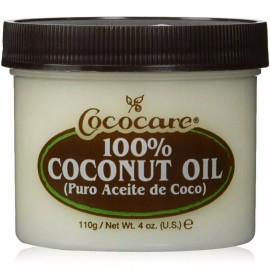 Cococare 100%Pure Coconut Oil Ideal Moisturizer For Both Skin & Hair 4 Oz 6 Pack