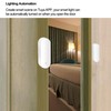 WLAN-Türsensor, intelligenter Tür-Fenstersensor, kabelloser Fenstersensor, Echtzeit Alarm, kompatibel mit Alexa,