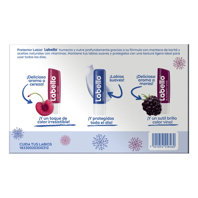 5 Pack Labello Bálsamo Labial