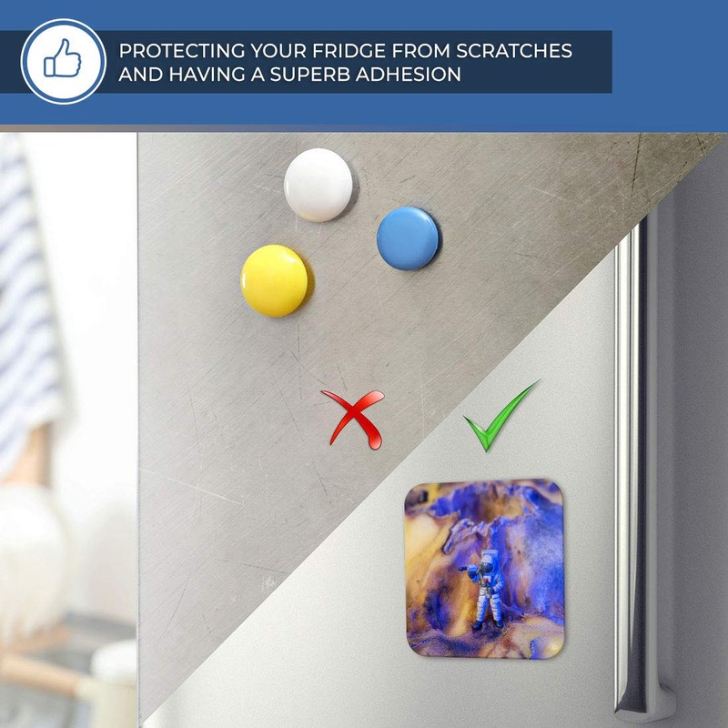 Destination Vinyl ltd Fridge Magnet - Mini Astronaut Figure Alien