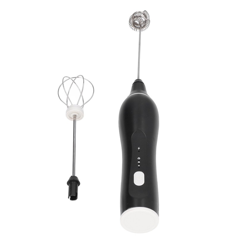 Electric Handheld Mixer USB Rechargeable 3 Level Speed Adjustable Low