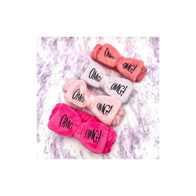 4 Banda Sujetadora Cabello Maquillaje Diadema Spa Skincare
