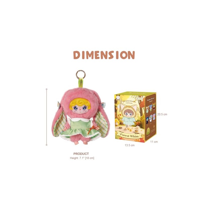 YH YUHUNG Forest Whim Blind Box Mystery Art Figure Collectible