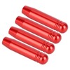 4Pcs Aluminium Door Lock Pin Buttons Knob Cover Trim Fit