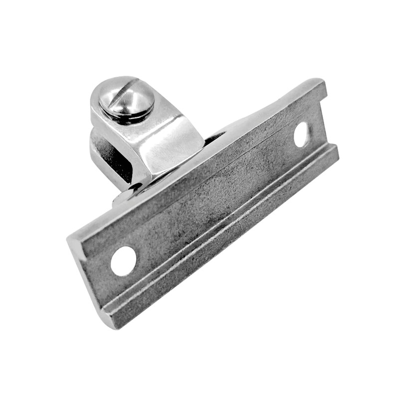 HAIWEN Pair of Stainless Steel 316 Swivel Bimini Top Deck