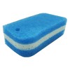 Ohe Quick Double Bath Sponge, Blue, Width 7.3 x Depth