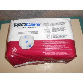 ProCare Protective Adult Underwear Moderate Absorbency Unisex Medium