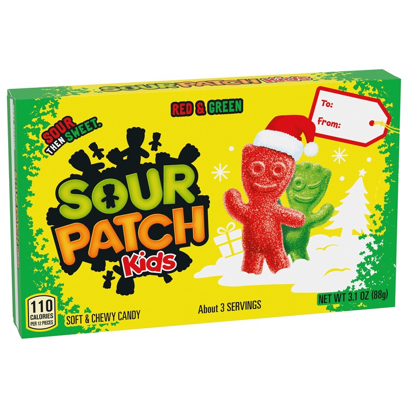 SOUR PATCH KIDS Red & Green Soft & Chewy Holiday
