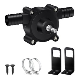 Portable Electric Drill Pump for Water and Liquid Transfer, Self-Priming Hand Pump, Durable Compact and Lightweight Design, Easy to Install and Use, Versatile for Home and Outdoor Applications