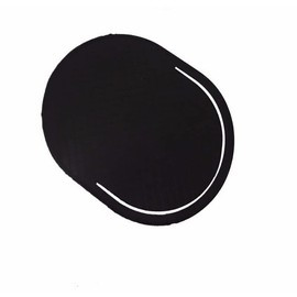 Men Beard Mustache Palm Scalp Massage Black Hair Shampoo Hair Comb Brush Tool, Durable Plastic, Enhances Blood Circulation, 3.94" x 2.95"