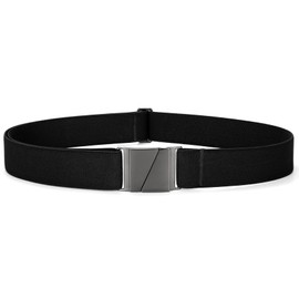 XZQTIVE No Show Women Invisible Elastic Belts Stretch Web Strap Belt for Jeans Pants Dresses with Flat Buckle