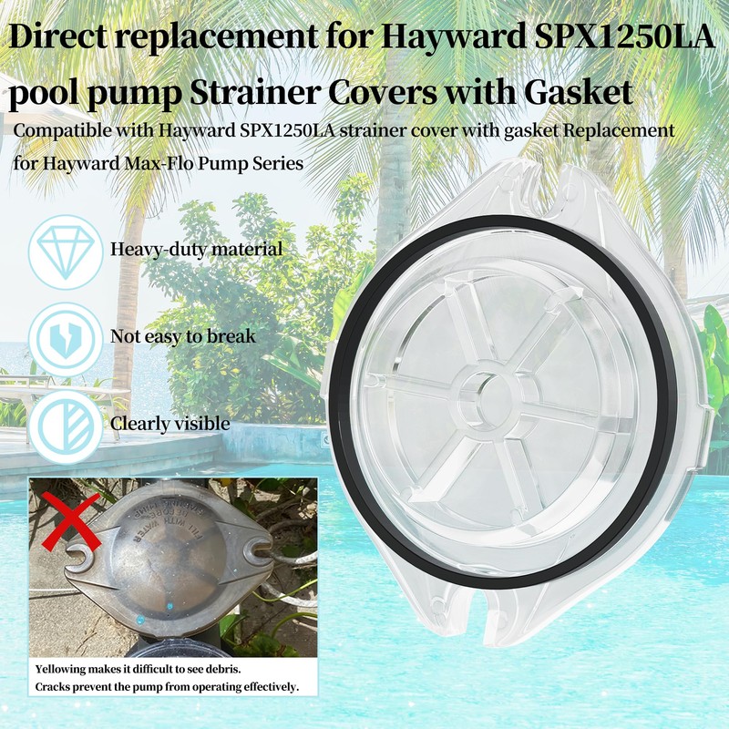 SUFULUNO SPX1250LA Pool Pump Lid Replecement for Compatible with Hayward