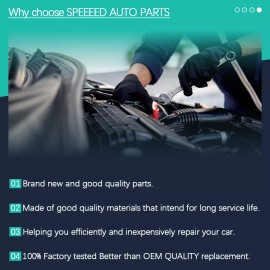 BAIXINDE OEM Mass Air Flow Meter MAF Sensor 22204-42010 for Toyota Supra Lexus LS400