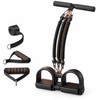 Pedal Resistance Band for Home Workouts – 75 lb Black