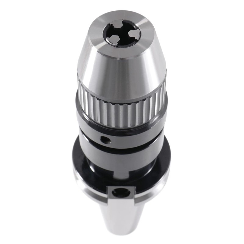 Accusize Industrial Tools 0-5/8'' Cat40 CNC Integral Keyless Drill Chuck,