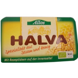 Allos Organic Halva Pack of 6 x 75 g