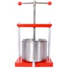 ZJMTOCYU Manual Stainless Steel Press for Juicing & Wine Making,