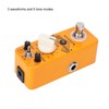 Electric Guitar Phaser Pedal Digital 15 Phaser Tones Monoblock Effect