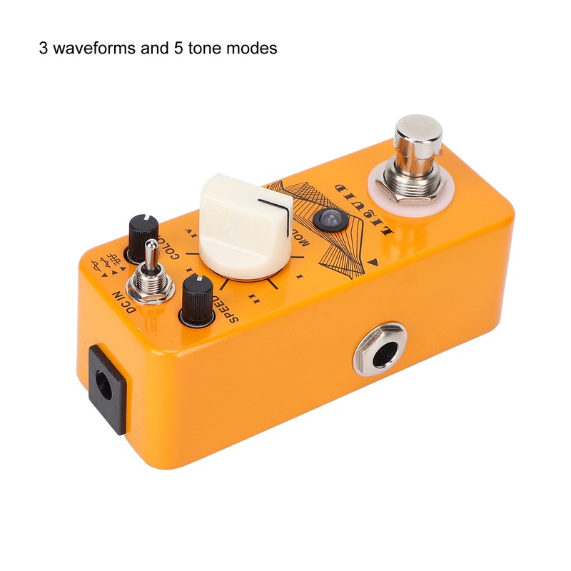Electric Guitar Phaser Pedal Digital 15 Phaser Tones Monoblock Effect