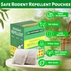 Mouse Repellent Pouches - 10 Packs, Natural Repellent Keep Rodent