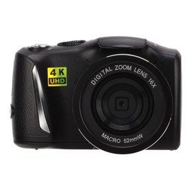 CD‑R3 4K Digital Camera Ultra HD 48MP Video Camera Vlogging Camera with 16X Digital Zoom 3.0inch Screen