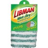 Libman Commercial 119 Microfiber Wet/Dry Floor Mop Refill Pad, Microfiber,