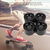 Giilayky Pack of 4 60 mm Skateboard Wheels + ABEC-9