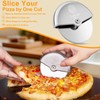 Premium Pizza Cutter Wheel with Sharp Blade For Cutting Through