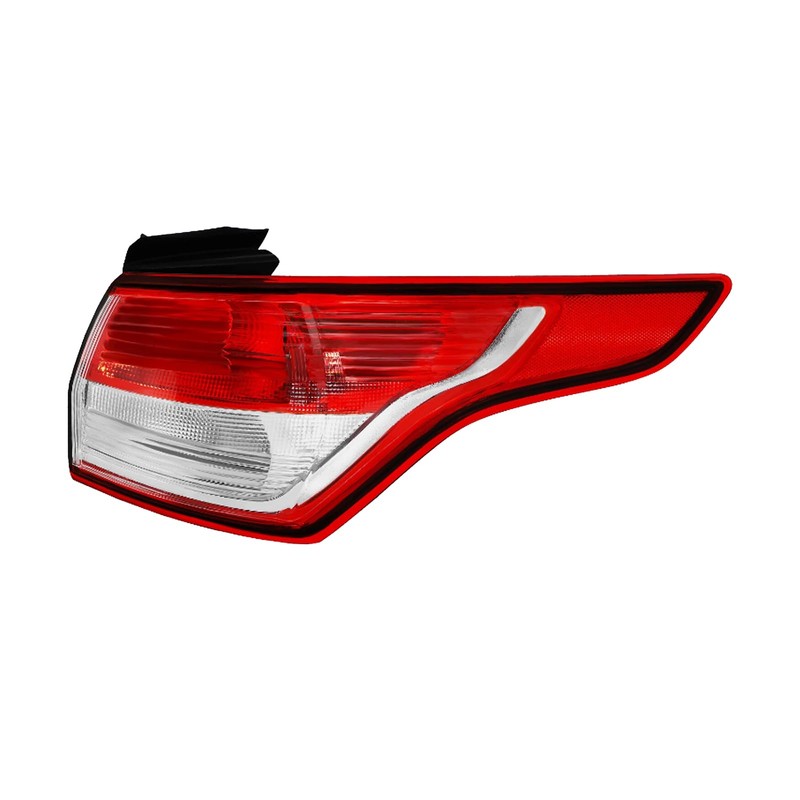 Julypanda Rear Bumper Taillight Assembly Compatible with 2013-2016 Ford Escape