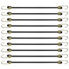 Short Bungee Cords with Hooks 10Pcs Bungee Cord Heavy Duty