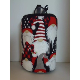 Hand Crafted By "ME" Gnomes Eyeglass Case Holder Secret Santa Gift Christmas Gnomes Stocking Stuffers