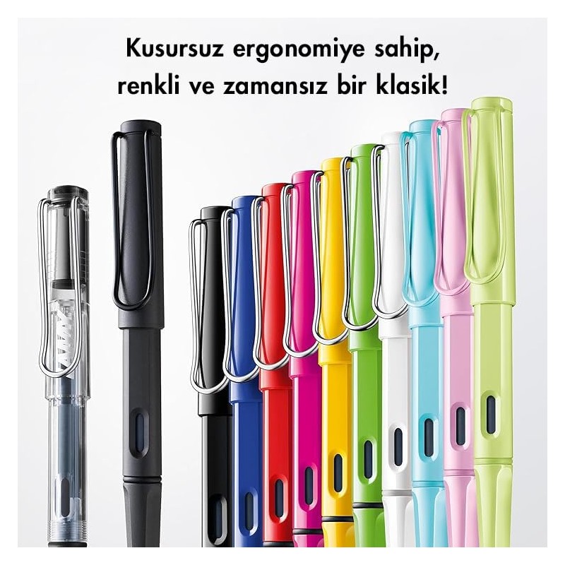 Lamy Safari Fountain Pen, Stationery, Writing Supplies, Gift (Dark Dusk,