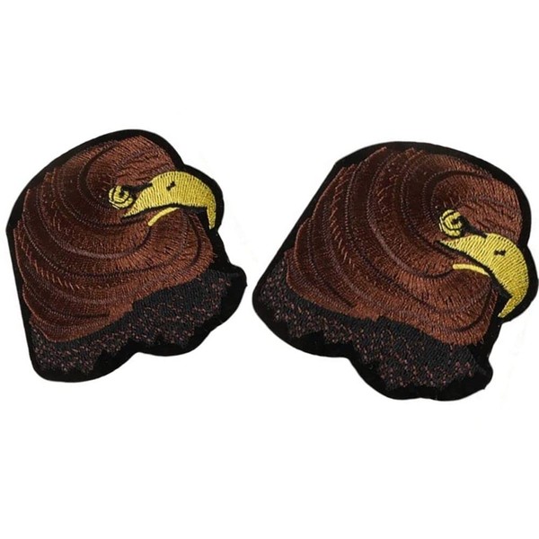 Compatible with Eagle Head Patch Embroidered Applique Iron On Sew