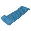 Camping Sleeping Pad Mat Foot Press Inflatable Cushion Mattress for