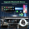 LAMTTO 9.26"Car Stereo Wireless Apple CarPlay Android Auto Portable with