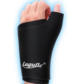 Wearable Thumb Wrist Ice Pack-Hot Cold Compress Hand Finger Ice Pack,Reusable for Injuries,Carpal Tunnel,Arthritis,Tendonitis,De Quervain's Tenosynovitis, Swelling & Bruises Black-S/M Daily - Size: S/M