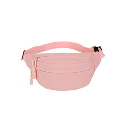 Huimei Women's Body Bag, Shoulder Bag, Crossbody Bag, 2-Way Crossbody Bag, Popular, Unisex, Commuting to Work Bag, Nylon, School or Travel, Pink