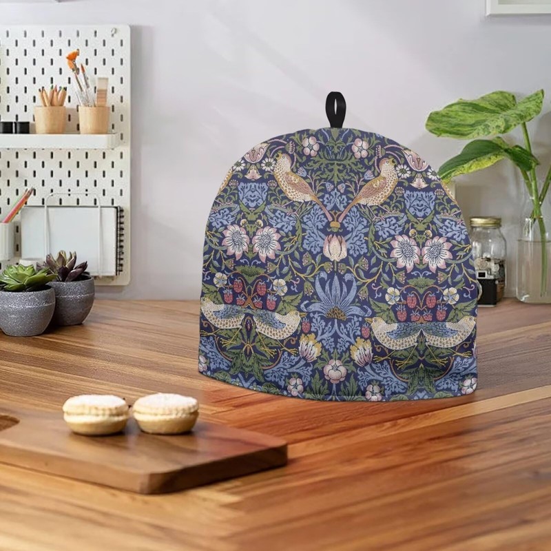 Drnuikhe Tea Cozy for Teapots with Handle, William Morris Pattern