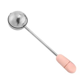 Dusting Wand for Sugar Flour. Spices Stainless Steel Flour Spoon. Sugar Powder Spoon Shaker Duster Sifter Dusting Wand Powder Sugar and Spices Stainless Steel Flour Duster for Baking (red)