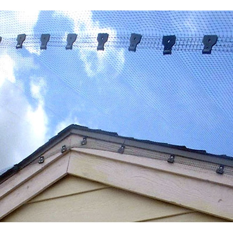 Bird-X Bird Netting Mounting Clips Makes Installing Bird Netting EASY