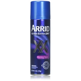 ARRID XX Anti-Perspirant Deodorant Spray, Morning Clean 6 oz (Pack of 6)