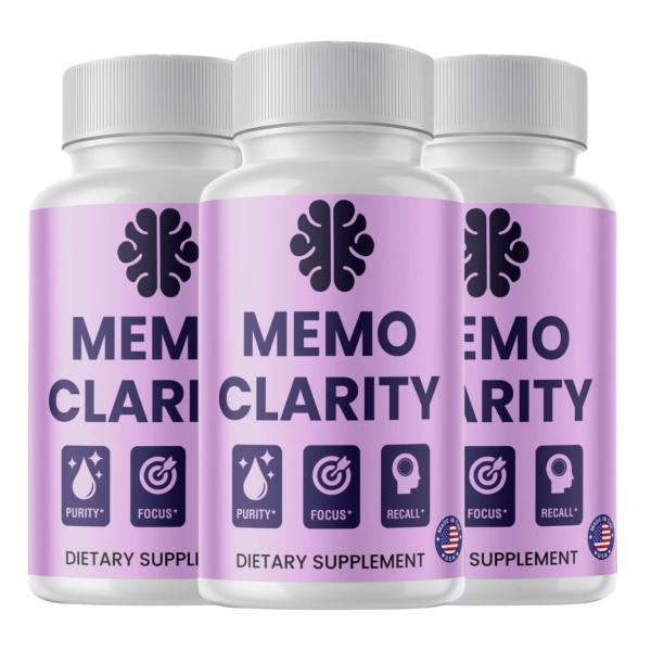 Unbranded (3 Pack) Memo Clarity - MemoClarity Brain Supplement to