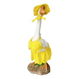 HyzaPhix Hawaiian Goose Outfit Hawaii Goose Clothes Summer Goose Costume for Outdoor Patio Yard Lawn Art Decoration (Skirt)