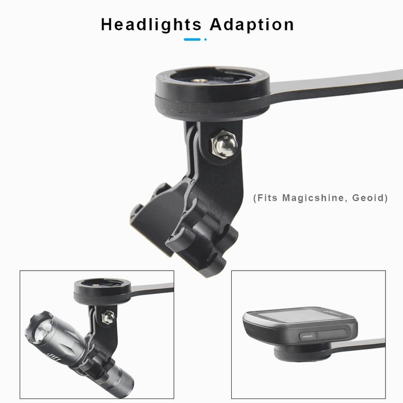 Alfa Pasca Integrated Handlebar Front Combination Mount for Wahoo/Garmin/Bryton Bicycle