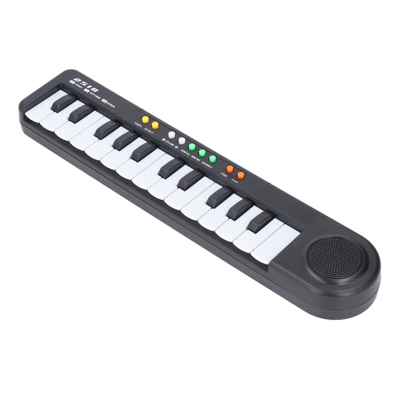 25 Keys Piano Keyboard Adjustable Tones Electronic Kids Keyboard Music