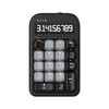 AZIO IZO Wireless Mechanical Calculator & Number Pad (Black/Dark Bronze)