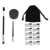 Brow Stamp Trio Kit Waterproof Long Lasting Silky Matte Makeup
